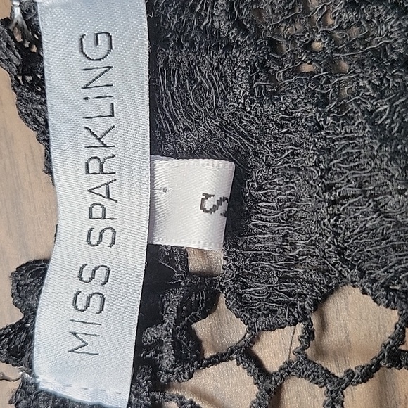 Lace Button Front Woman's Top Bell Witchy Fairy Whimsigoth Grunge Boho - Picture 6 of 9